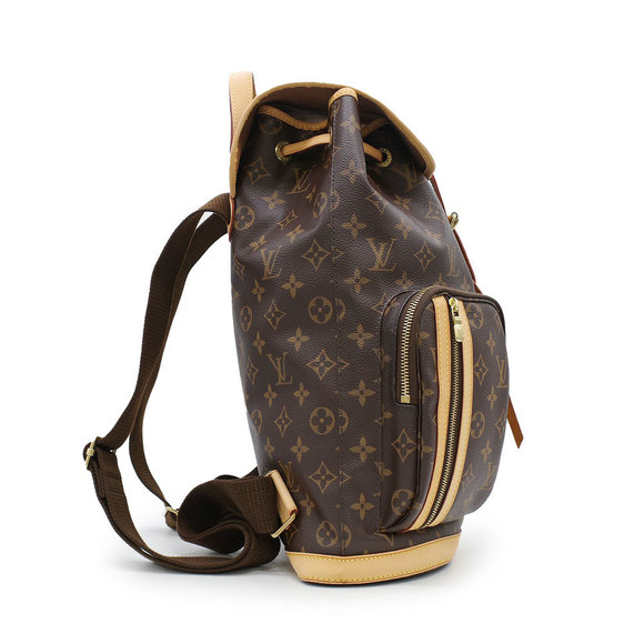 Louis Vuitton Bosphore Backpack Rucksack Monogram Brown - Picture 3 of 8